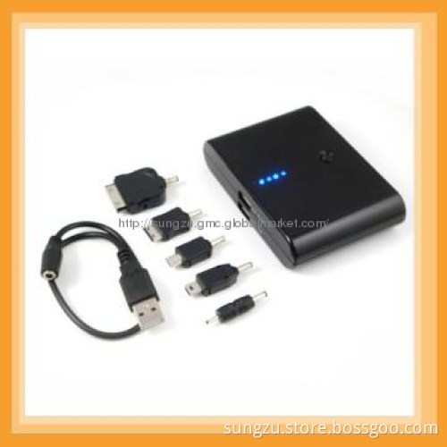 Big capacity universal mobile dual usb power bank 12000mah